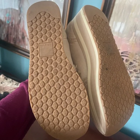 Dolce Vita Cream Platform Shoes 9.5 - Picture 4 of 5